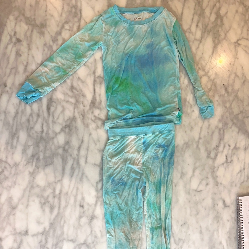 Little Sleepies Pajama Set in Tidepool, Size 3T